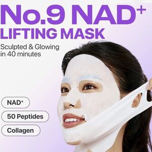 Numbuzin No.9 NAD+ BIO Lifting-sil Full Face Mask set